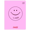 Zeszyt A5 HYBRID COCA COLA 60k. 70g krata Interdruk