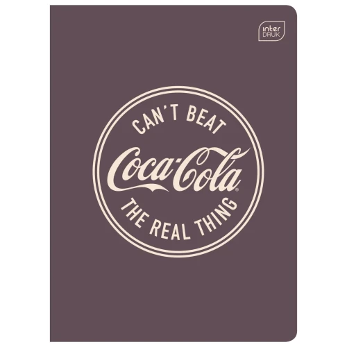 Zeszyt A5 HYBRID COCA COLA 60k. 70g krata Interdruk