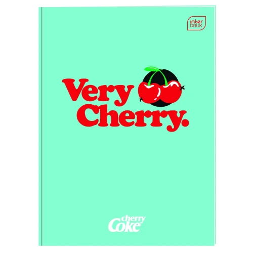 Zeszyt A4 COCA COLA MAT+UV 32k. 70g krata Interdruk