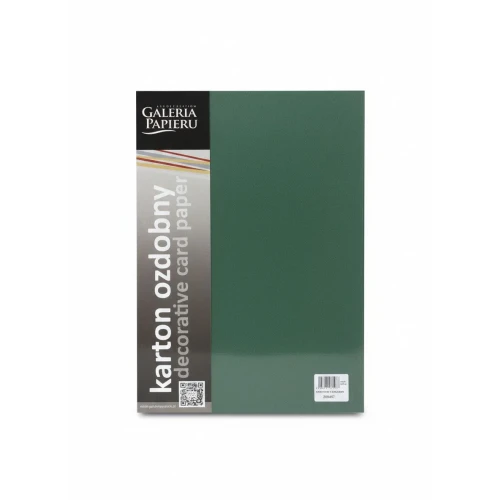 Papier ozdobny (wizytówkowy) A4 Earth Zielony 210g Galeria Papieru (205457)