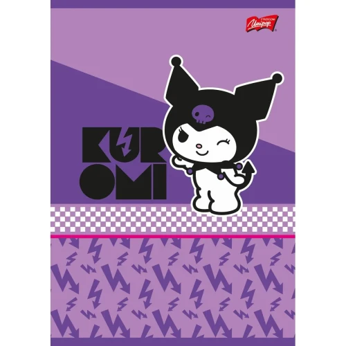 Zeszyt A5 Kuromi aminowany 32k. 70g linia podwójna Unipap
