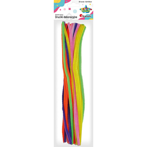Drucik Craft-Fun Series kreatywny kolor: mix 300mm 30 szt Titanum (YDD4003)