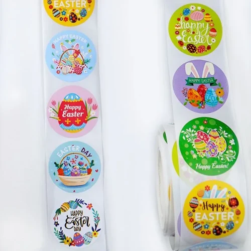 Naklejka (nalepka) Craft-Fun Series Naklejki na rolce, motywy wielkanocne Titanum (SYF171)