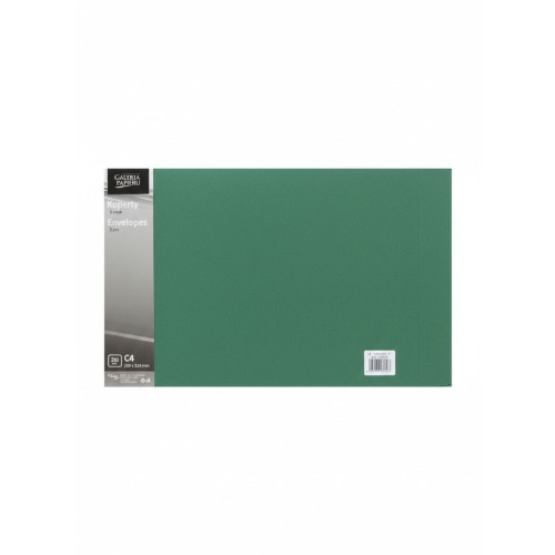 Koperta C4 pearl zielony zielony jasny Galeria Papieru (280003) 10 sztuk