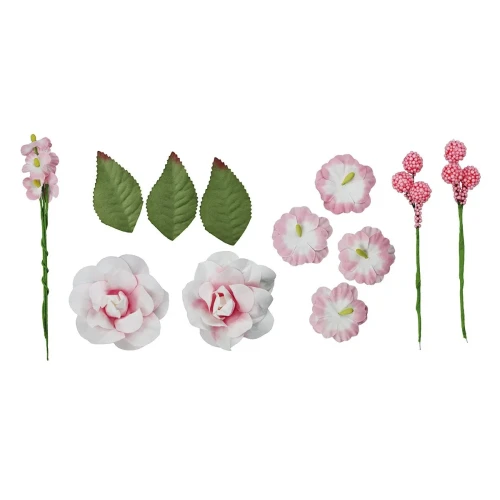 Ozdoba papierowa Craft-Fun Series kwiaty Titanum (25YX0902-7)