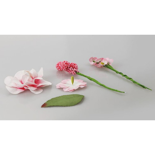 Ozdoba papierowa Craft-Fun Series kwiaty Titanum (25YX0902-7)