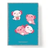 Zeszyt A5 PP Kawaii 32k. 80g krata Narcissus