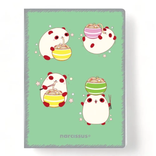 Zeszyt A5 PP Kawaii 32k. 80g krata Narcissus