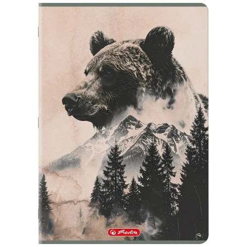 Zeszyt A4 WILD 96k. 70g krata Herlitz (400206434)
