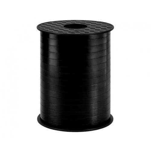 Wstążka lakierowana 5x458 [mm x m] czarna Godan (GT-5LP17)
