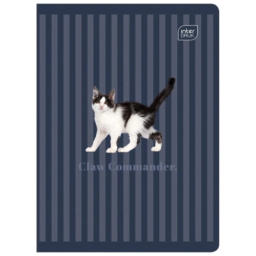Zeszyt A5 PUPPY SIGN 60k. 70g krata Interdruk (ZE60#PS)