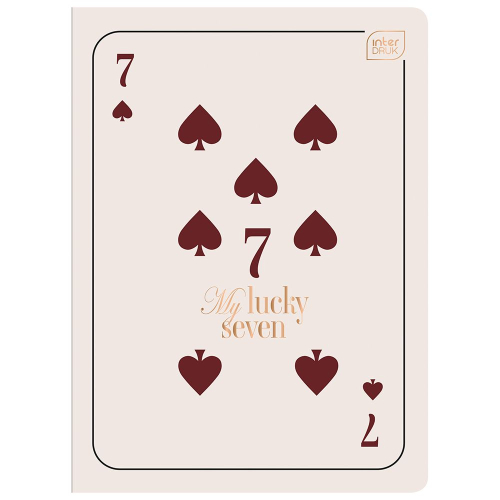 Zeszyt A5 SATIN GOLD metalic 80k. 70g linia Interdruk (ZE60KFG)