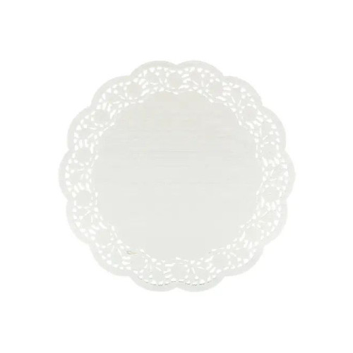 Serwetki dekoracyjne 12 szt. białe papier [mm:] 330x330 Arpex (DE0856F)