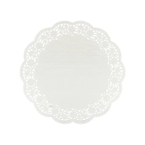 Serwetki dekoracyjne 12 szt. biały papier [mm:] 360x360 Arpex (DE0863F)