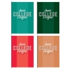 Zeszyt A5 COLLEGE DAILY 60k. 90g linia Unipap