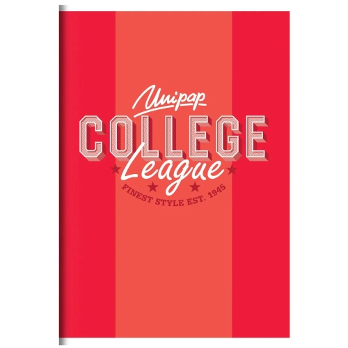 Zeszyt A5 COLLEGE DAILY 60k. 90g linia Unipap