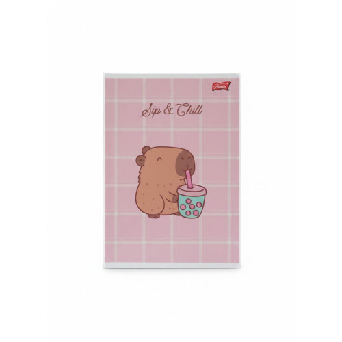 Zeszyt A5 Capybara Mood 32k. 70g podwójna linia kolor Unipap