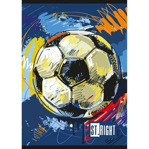 Zeszyt A5 FOOTBALL ENERGY 32k. 70g krata Unipap