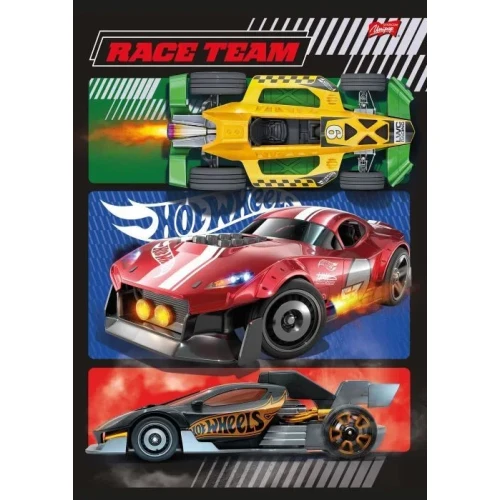 Zeszyt A4 HOT WHEELS 32k. 70g krata Unipap