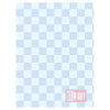 Zeszyt A5 CHECKERED VIBE 32k. 70g linia podwójna kolorowa Unipap