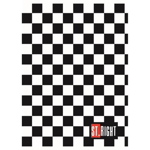 Zeszyt A5 CHECKERED VIBE 32k. 70g linia podwójna kolorowa Unipap