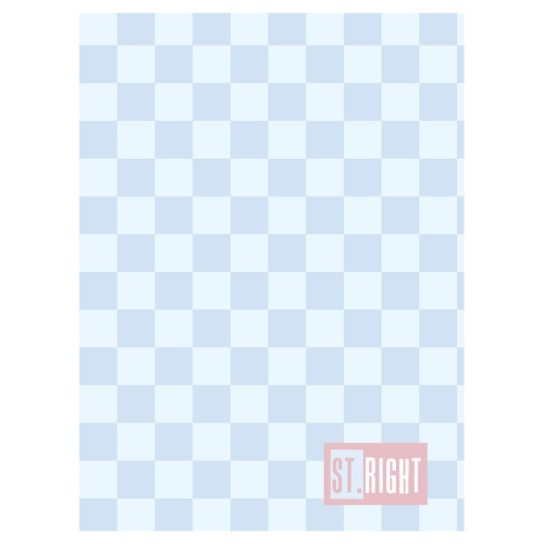 Zeszyt A5 CHECKERED VIBE 32k. 70g linia podwójna kolorowa Unipap