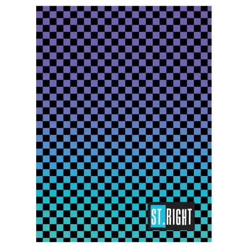 Zeszyt A5 CHECKERED VIBE 32k. 70g linia podwójna kolorowa Unipap