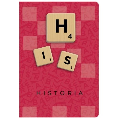 Zeszyt A5 historia scrabble 60k. 70g krata Beniamin