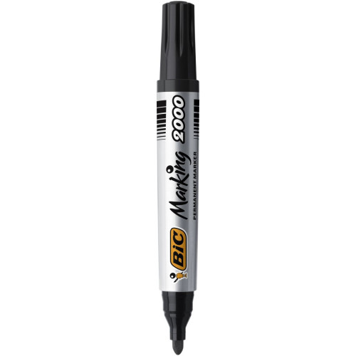 Marker permanentny Marking 2000 wkład czarny 1,5mm okrągła końcówka Bic (8209153)