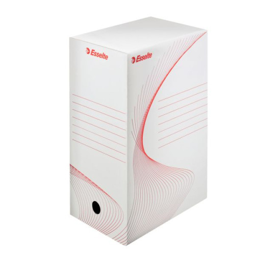 Pudło archiwizacyjne A4 Boxy 150 biały karton [mm:] 245x150x 345 Esselte (128602)