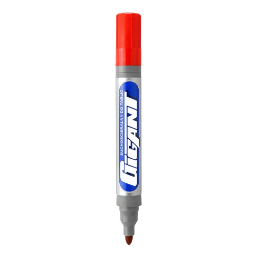 Marker suchościeralny GIGANT wkład czerwony 1,5-2,5mm okrągła końcówka Kamet (K-1102)
