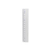 Linijka aluminiowa 15cm Leniar