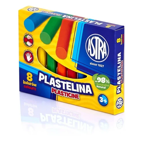 Plastelina 8 kol. mix Astra (83814902)