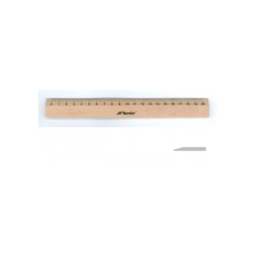 Linijka drewniana 20cm Leniar (30061)