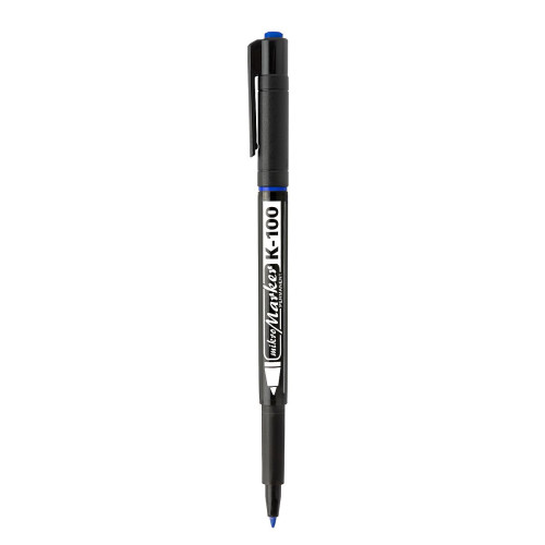 Marker permanentny Foliopis wkład niebieski 0,8mm okrągła końcówka Kamet (K-100)