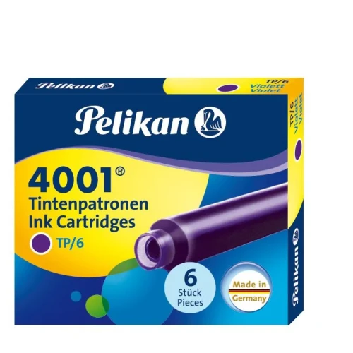 Naboje krótkie TP/6 301697 fioletowy Pelikan (400142568)