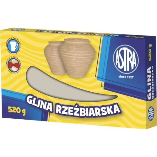 Glinka rzeźbiarska beżowa 520g Astra (83810900)