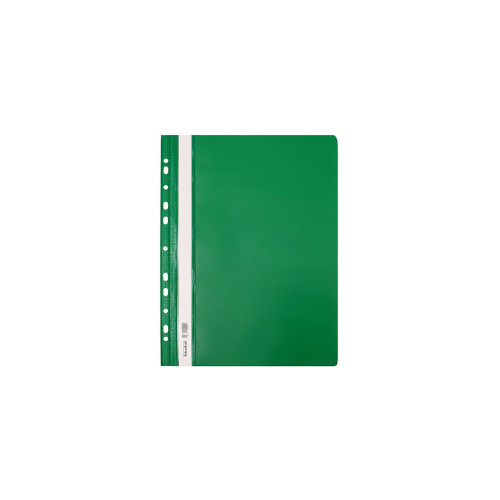 Skoroszyt A4 przetargowy zielony folia Biurfol (st-02-02)