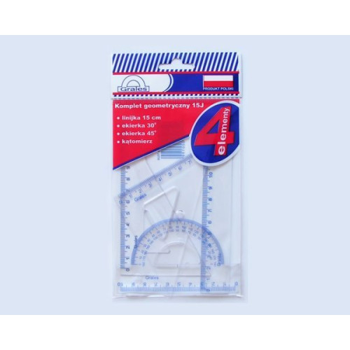 Komplet geometryczny 4 el. Grales (J15 4)