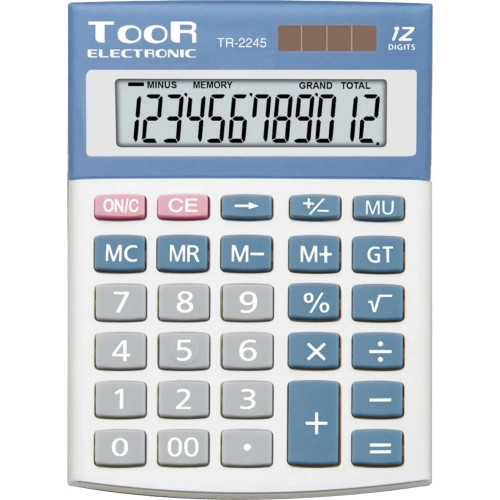 Kalkulator biurowy TOOR TR-2245 12-pozycyjny