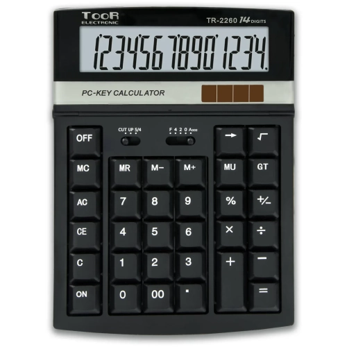 Kalkulator biurowy TOOR TR-2260 – 14 pozycji