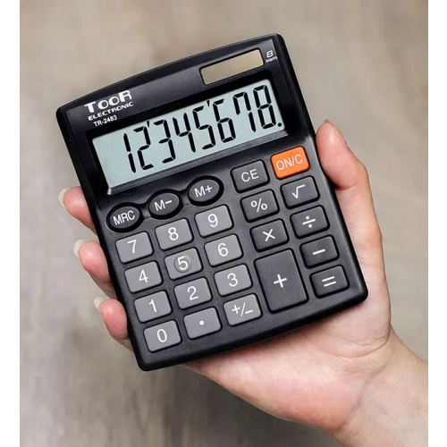 Kalkulator biurowy TOOR TR-2483 8-pozycyjny