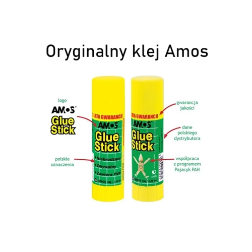 Klej w sztyfcie AMOS 35 g