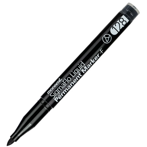 Marker permanentny SigmaFlo F 128 czarny MonAmi (2080135501)