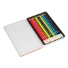 Kredki FIORELLO Super Soft 12 kol. metalowe op.