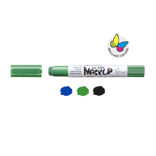 Kredki do twarzy CARIOCA MaskUP Monster 3 kol. (43051)