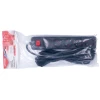 Przedłużacz OFFICE PRODUCTS, 5 gniazd, 5m, z uziemieniem i wyłącznikiem, czarny