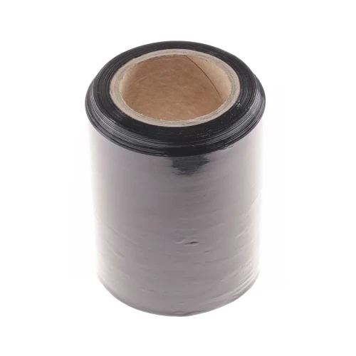 Folia stretch OFFICE PRODUCTS MINI RAP, 0,25kg brutto, szer. 100mm, gr. 23µm, czarna
