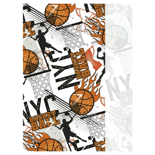 Zeszyt szkolny GIMBOO, A5, w kratkę, 32 kart., 70gsm, mix wzorów