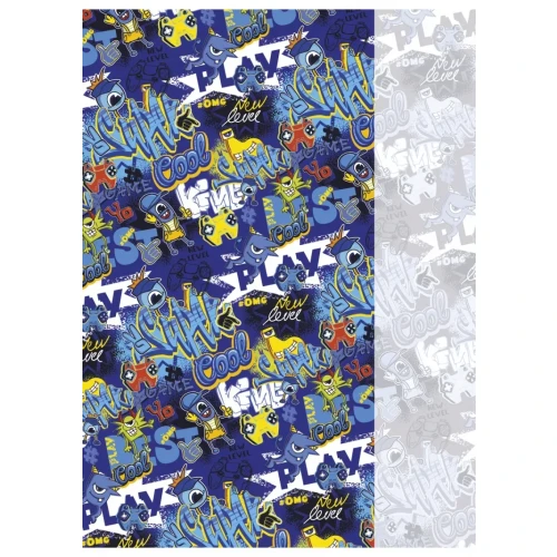 Zeszyt szkolny GIMBOO, A4, w kratkę, 32 kart., 70gsm, mix wzorów